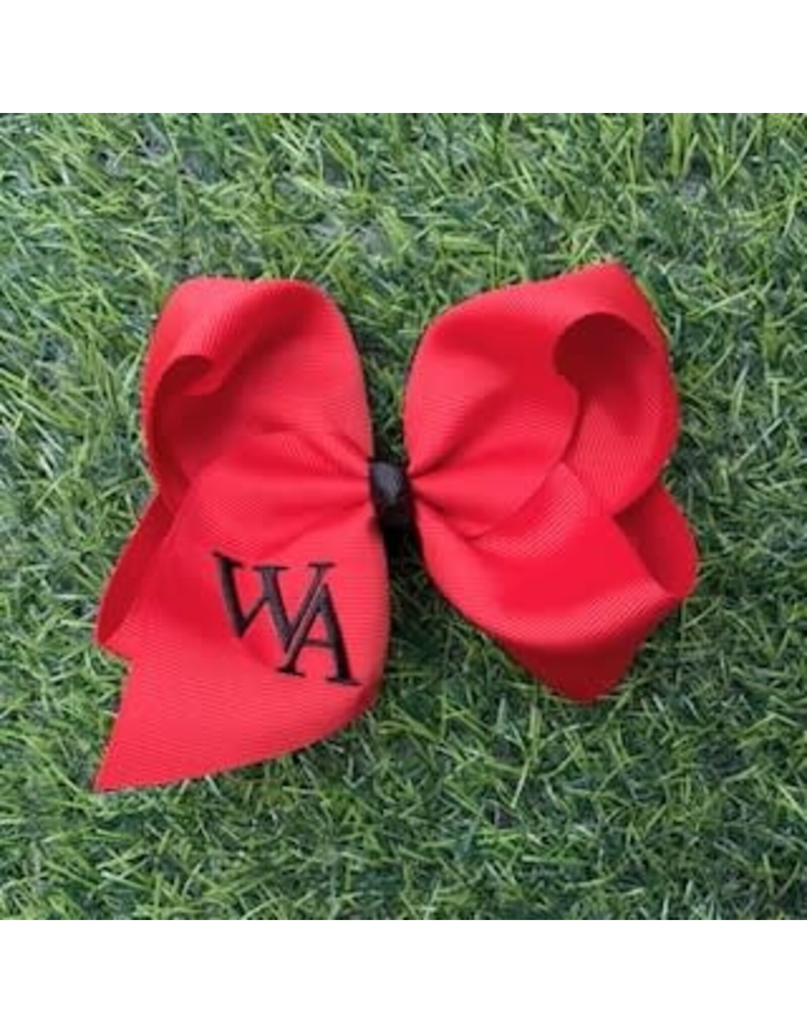 Handmade Vendor Hairbow Embroidered