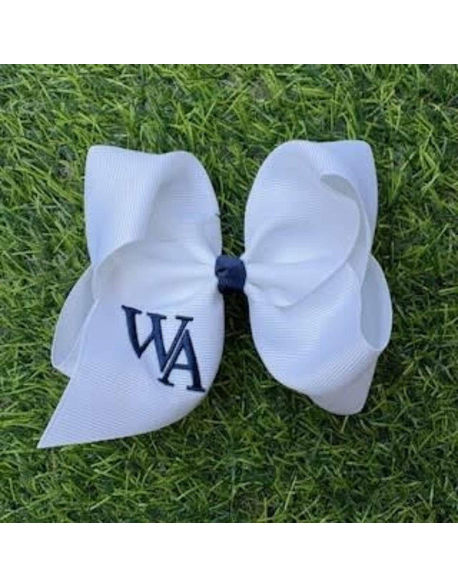 Handmade Vendor Hairbow Embroidered