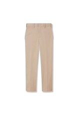 Men Poly/Cotton Performance Flat-Front Pants
