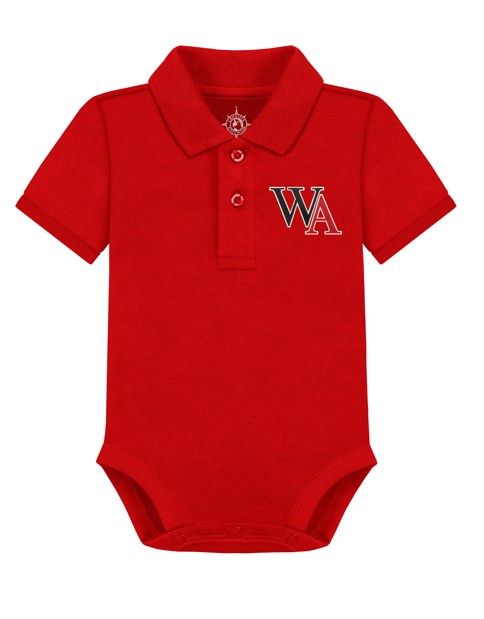 Creative Knitwear Baby Polo Onesie