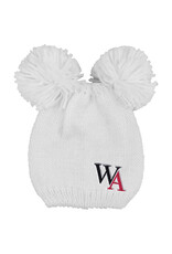 Logofit Beanie Double Pom Knit Leia