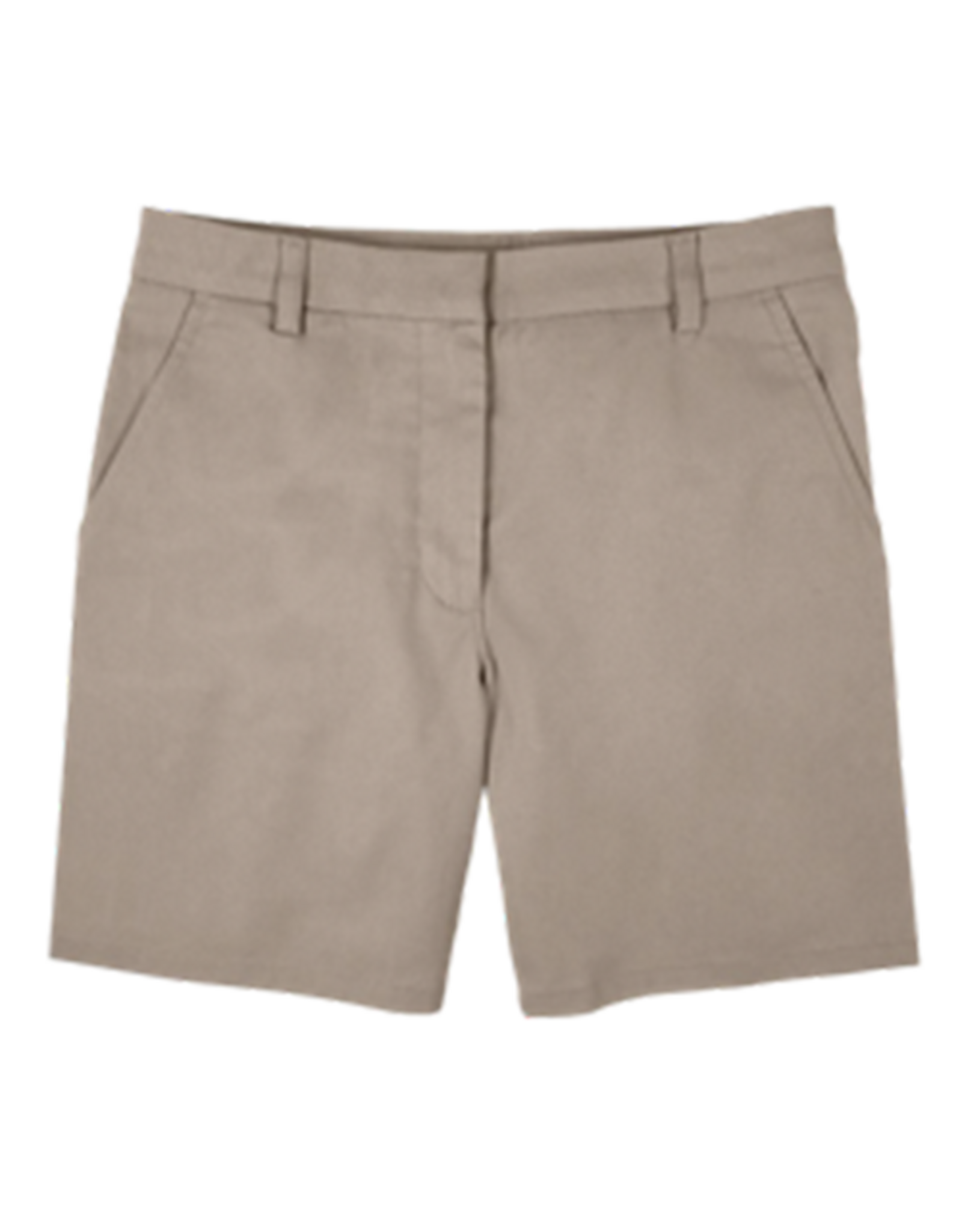 Cotton/Poly Flat Front Shorts