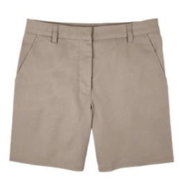 Cotton/Poly Flat Front Shorts