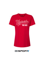 CI Sport Women's SS V-Neck Teddy