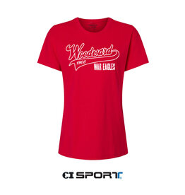 CI Sport Women's SS V-Neck Teddy