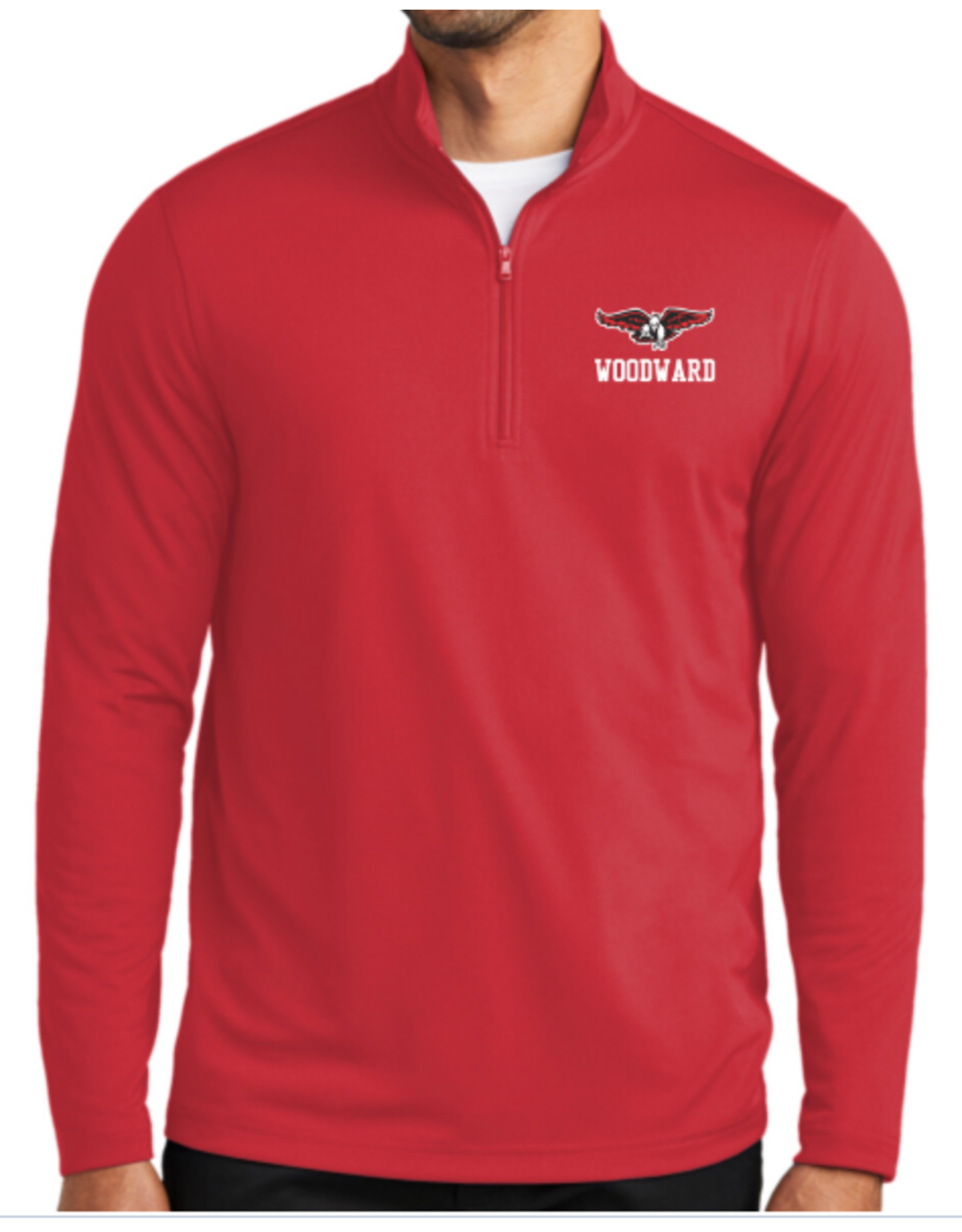 Port Authority 1/4 Zip UV Mesh