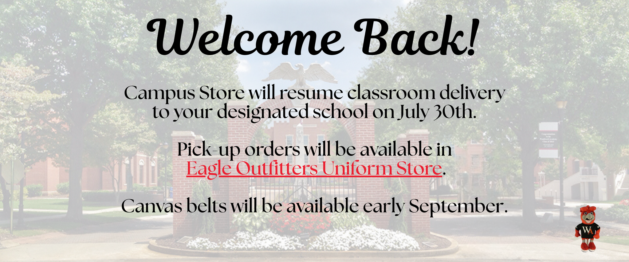 Welcome Back
