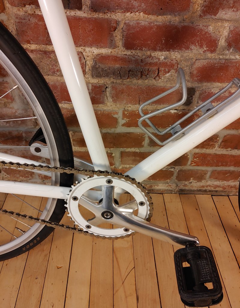 Bike : White Single Speed : 56cm