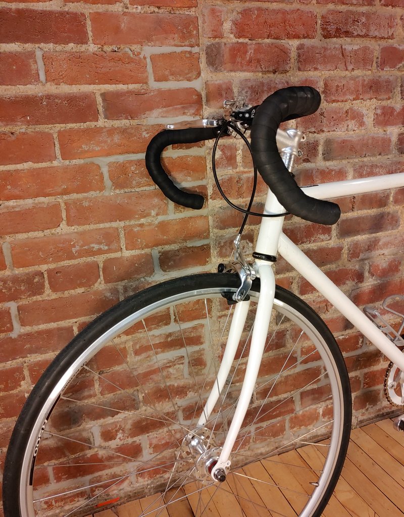Bike : White Single Speed : 56cm