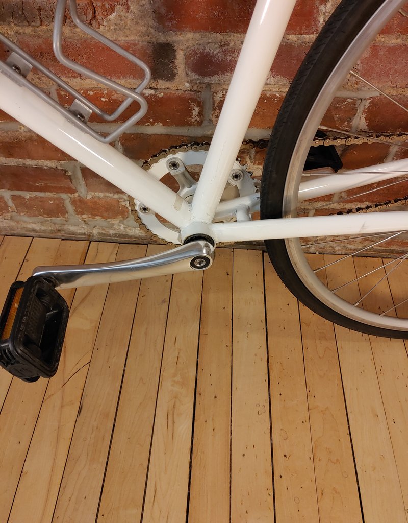 Bike : White Single Speed : 56cm