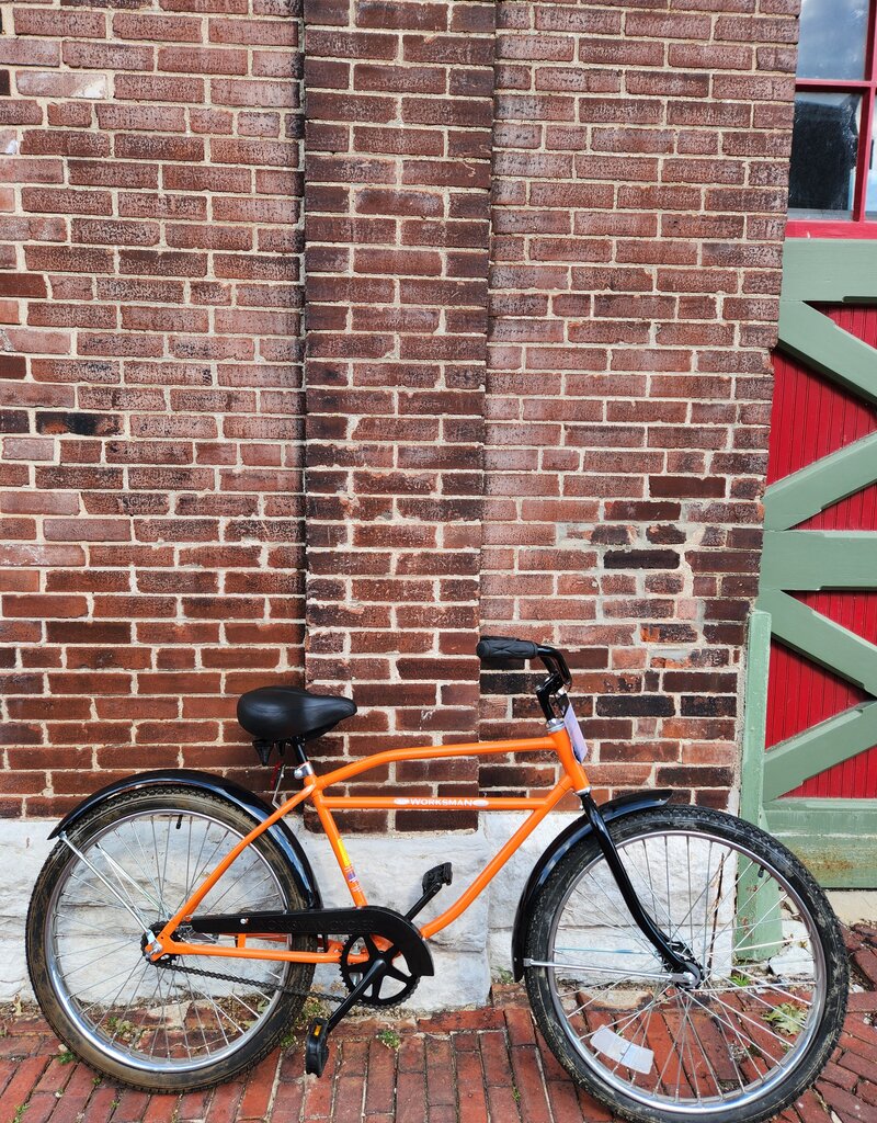 Bike : Worksman Orange Single : 17"