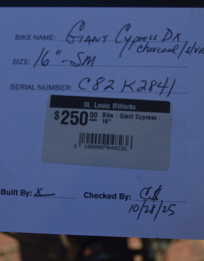 Giant Bike : Giant Cypress : 16"