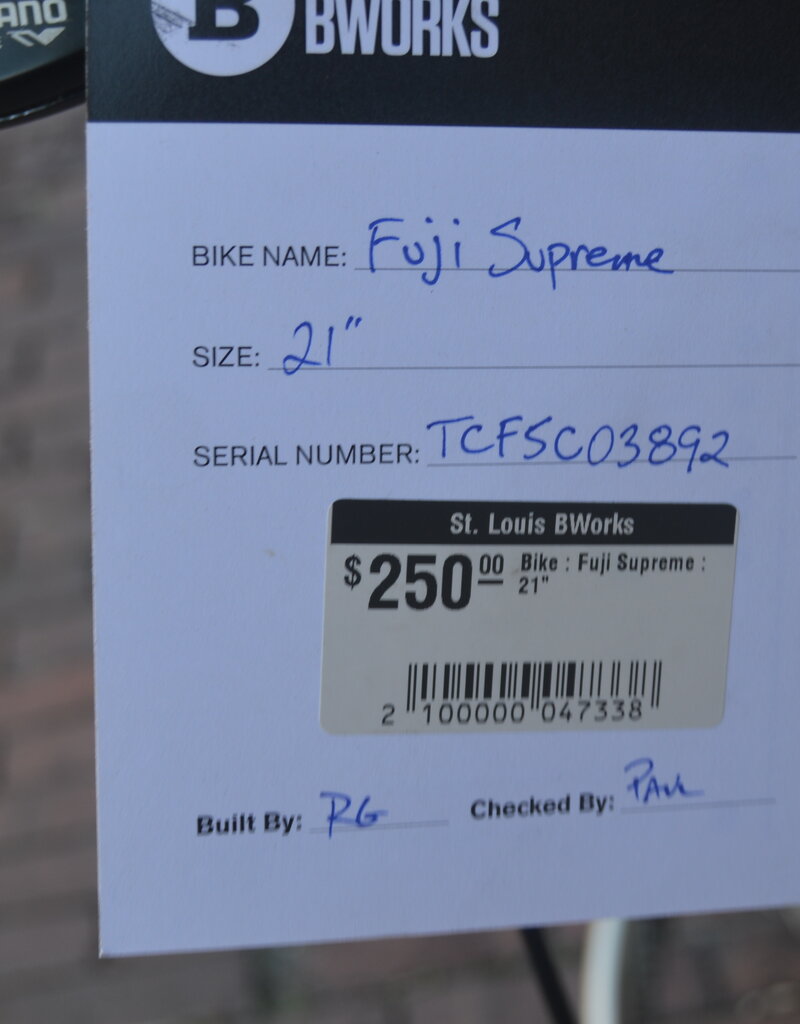 Fuji Bike : Fuji Supreme : 21"