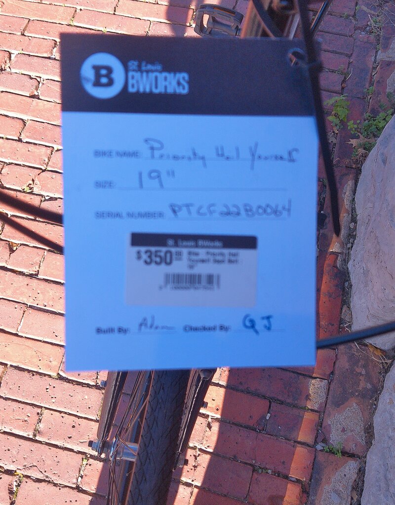 Bike : Priority Hail Yourself 3spd Belt : 19"