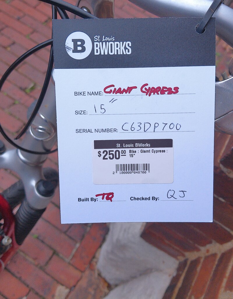 Giant Bike : Giant Cypress : 15"