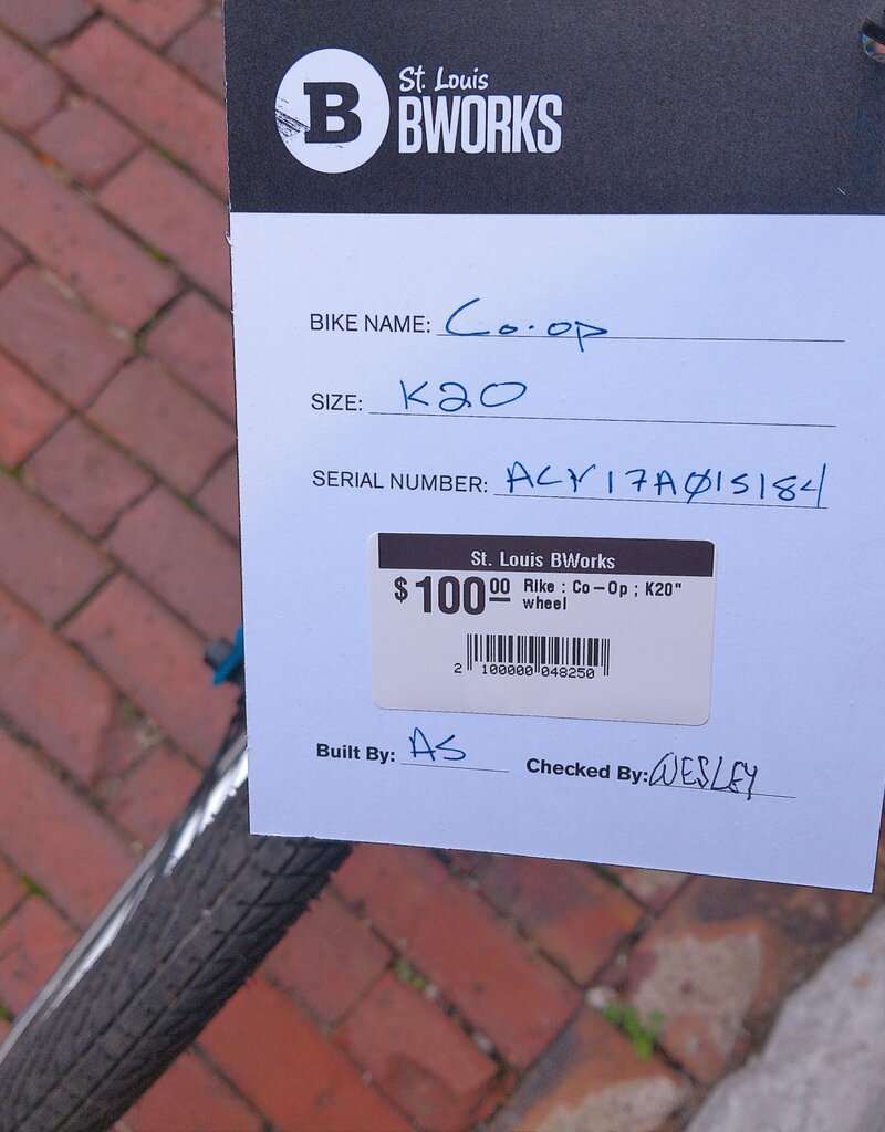 Rike : Co-Op ; K20" wheel