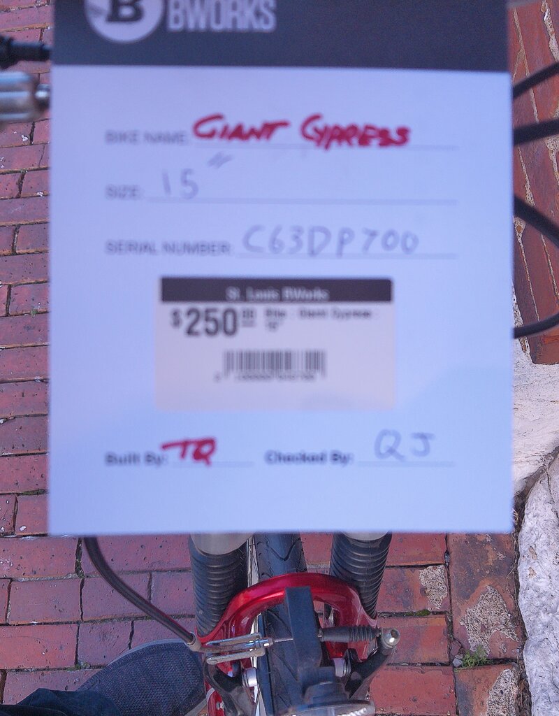 Giant Bike : Giant Cypress : 15"