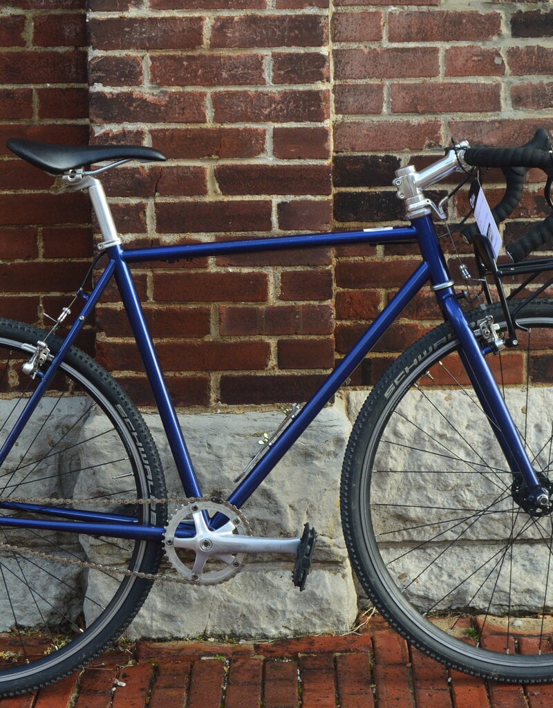 Bike : Blue Single Speed : 56cm