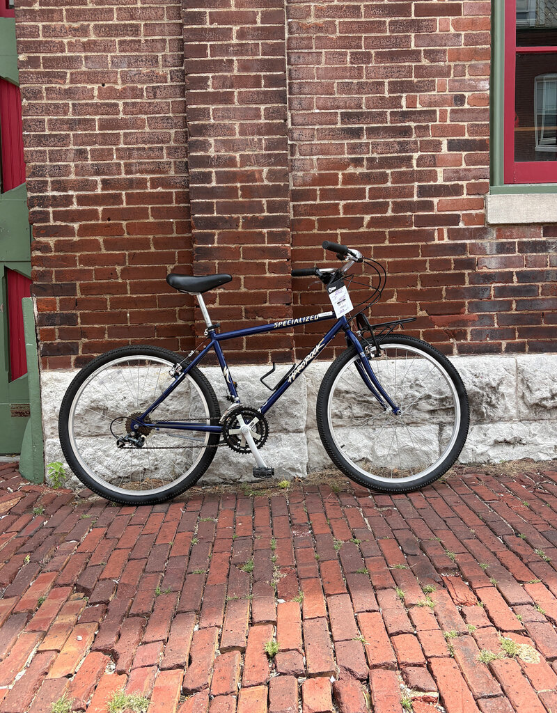 Specialized Bike : Specialized Hardrock : 17" Blu w/ rack