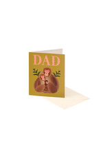 Clap Clap Dad Monkey Card