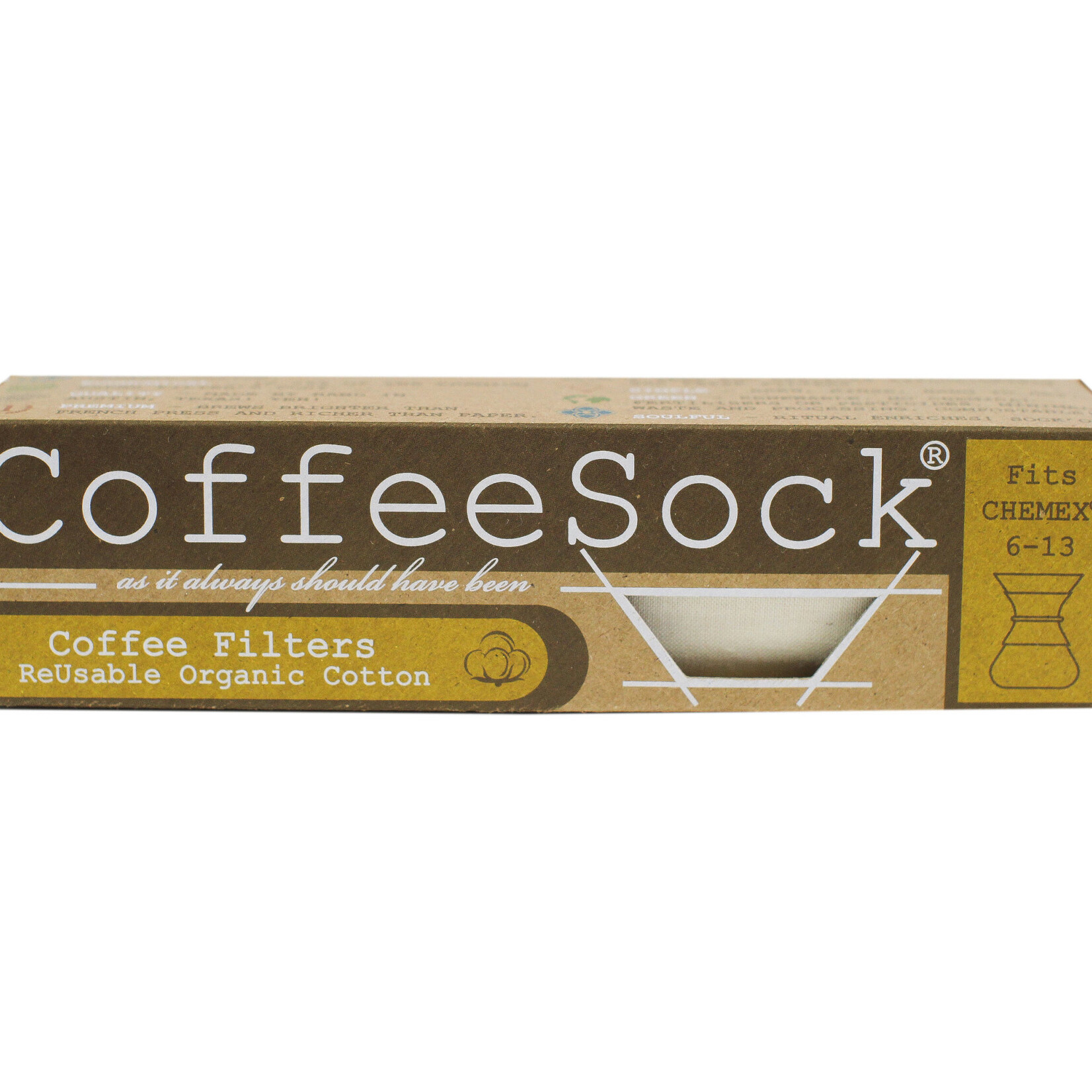 CHEMEX CoffeeSock LG Chemex Filter (6-13 cup)