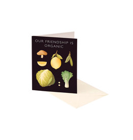 Clap Clap Our Friendship is Organic Vegetable Card