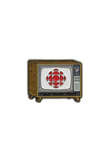 Happy Worker For the Love of Canada Pin, CBC Television