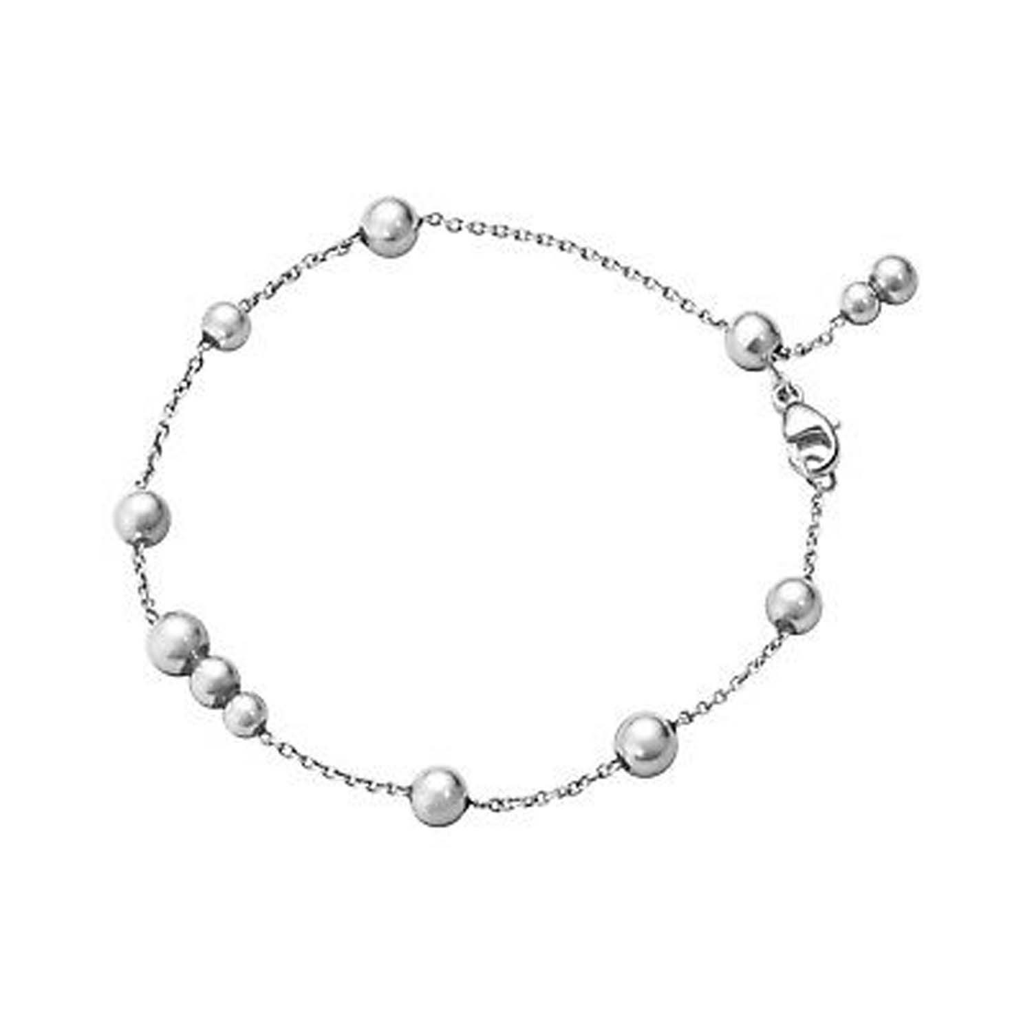 Georg Jensen – Silver Bracelet – Design 169 – Stone Gallery