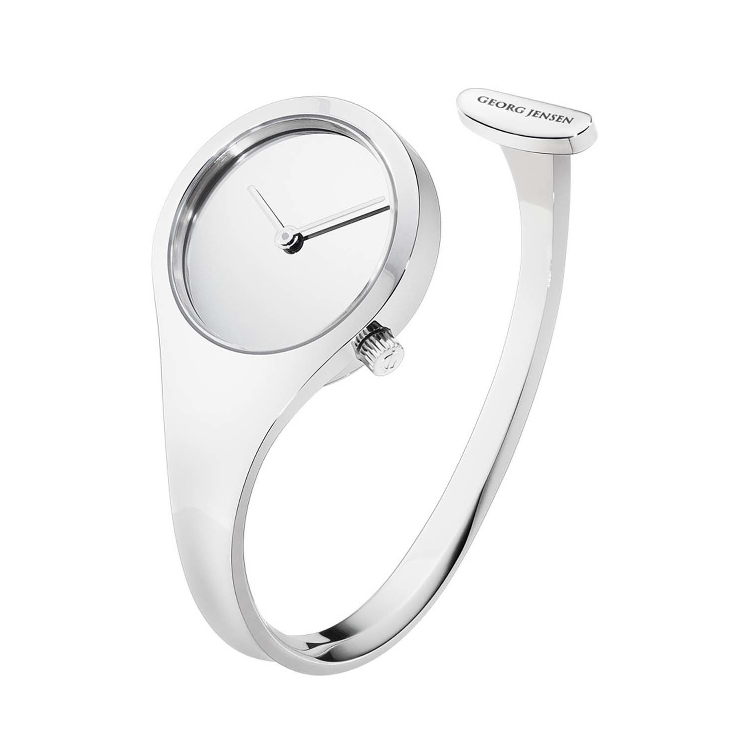 Georg Jensen Vivianna Watch 326 Open Bangle Silver Small