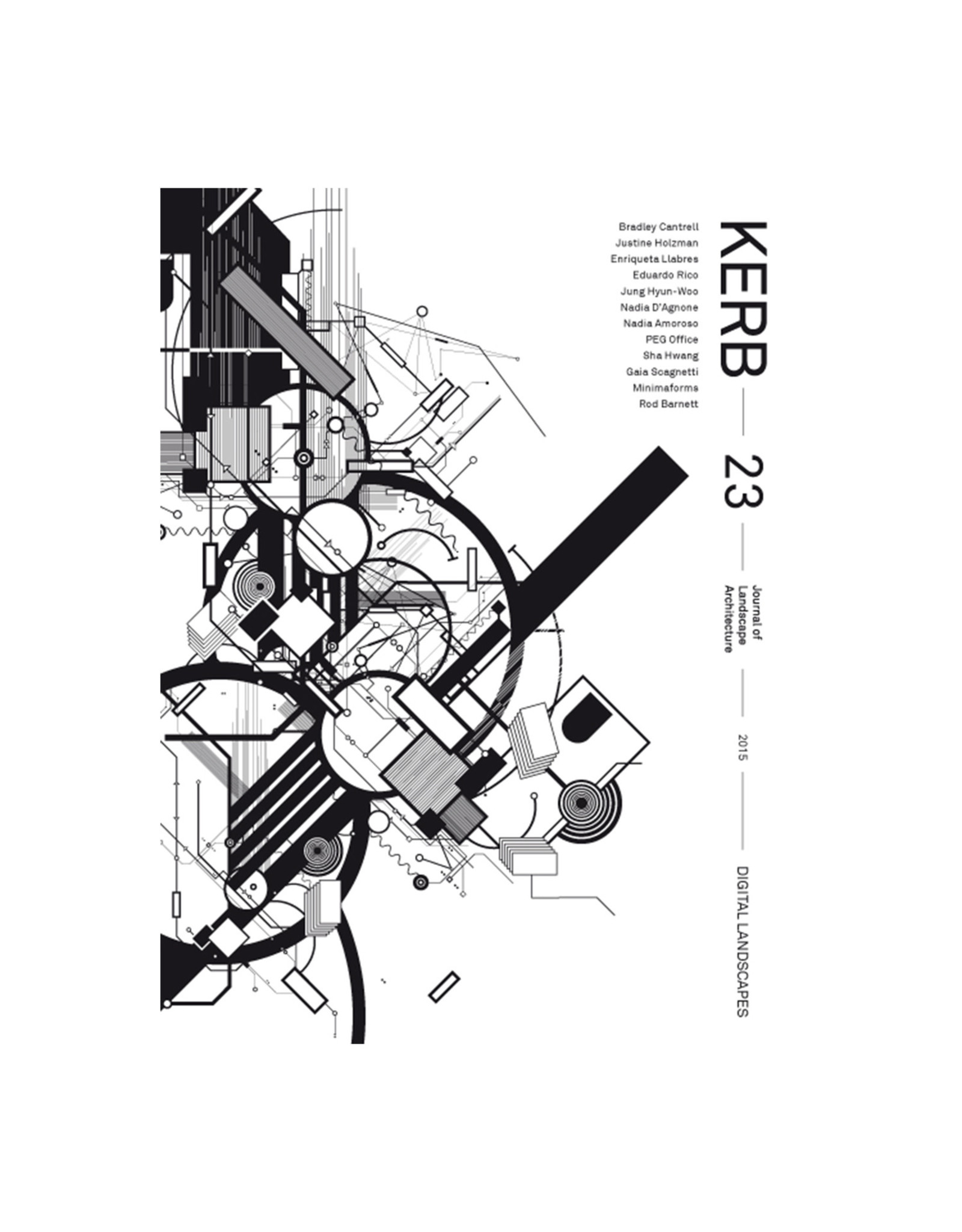 Kerb 23: Digital Landscape, Kerb Journal of Landscape Architecture