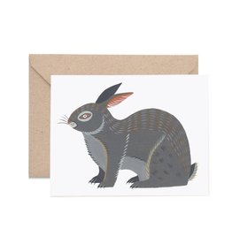 Lisa Vanin Notecard, Rabbit