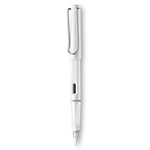 LAMY LAMY safari Fountain Pen, White, Medium