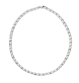 Lover's Tempo Chain Reaction Necklace, Silver
