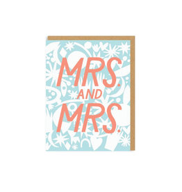 Hello Lucky Mrs and Mrs Card