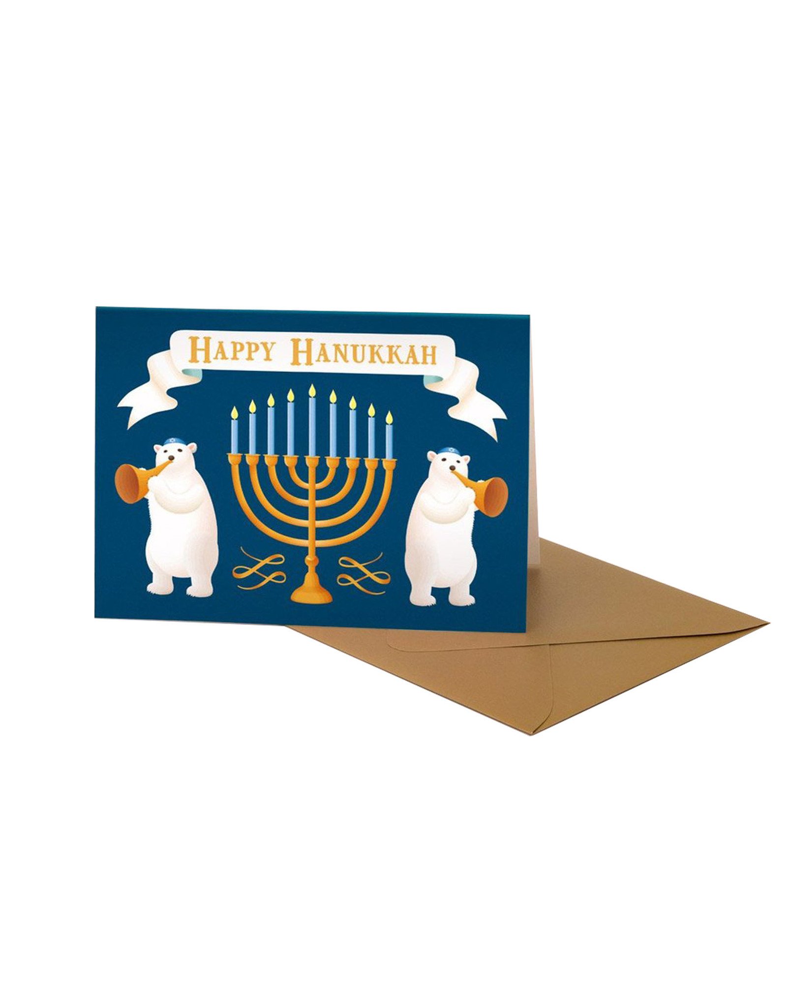 Clap Clap Card Hanukkah Bear