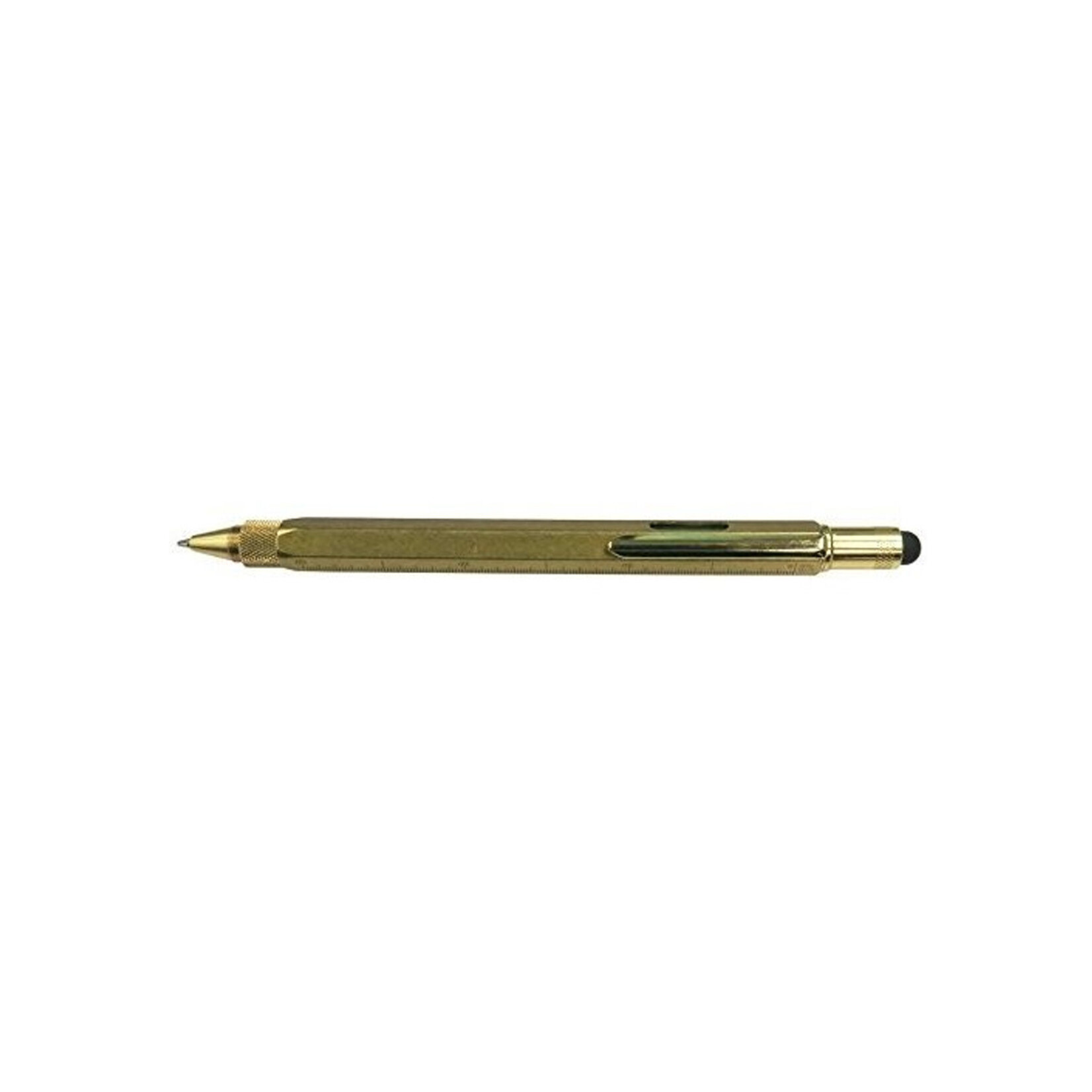 Monteverde One Touch Stylus Tool Ballpoint Pen, Brass