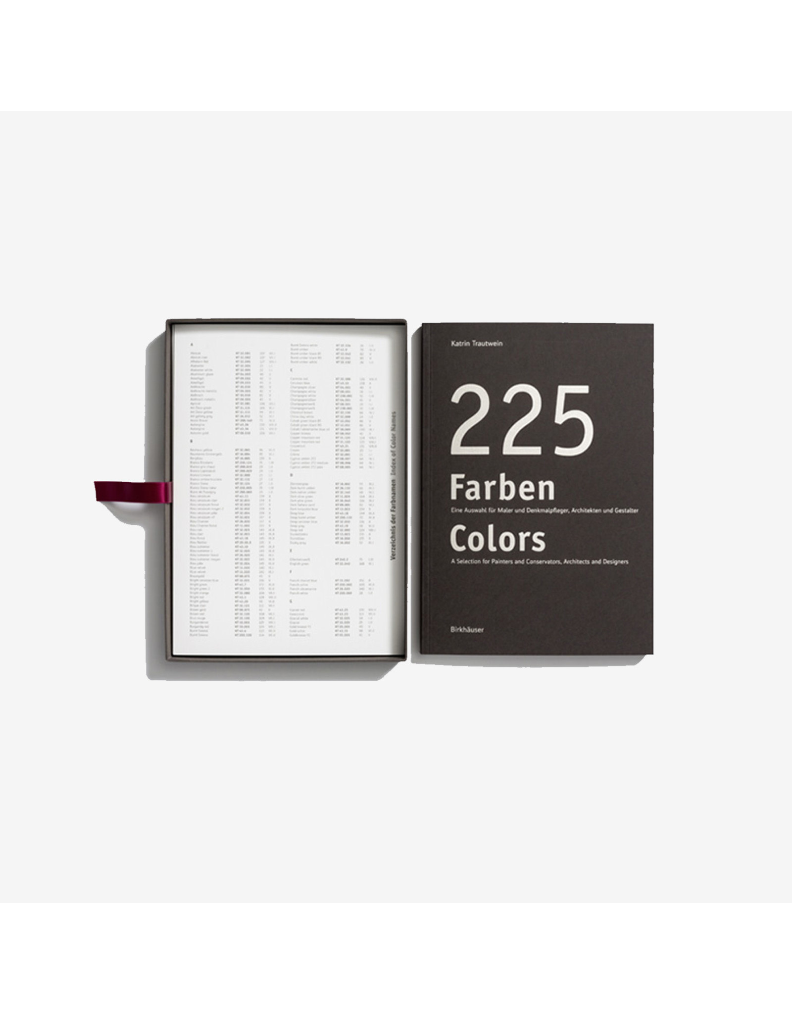 225 Farben / 225 Colors: A Selection for Painters and Conservators, Architects and Designers