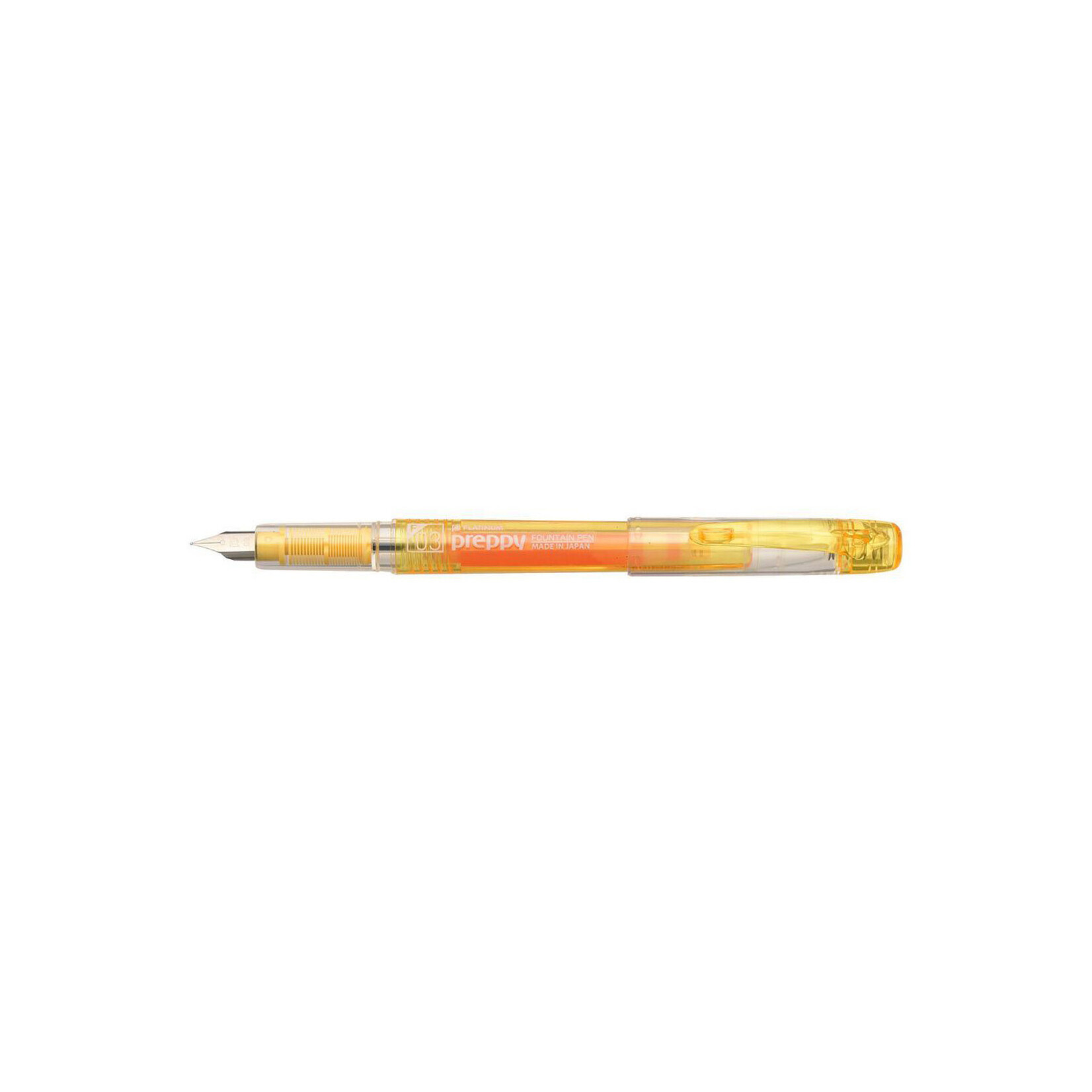 Preppy Fountain Pen, 03 Fine, Yellow