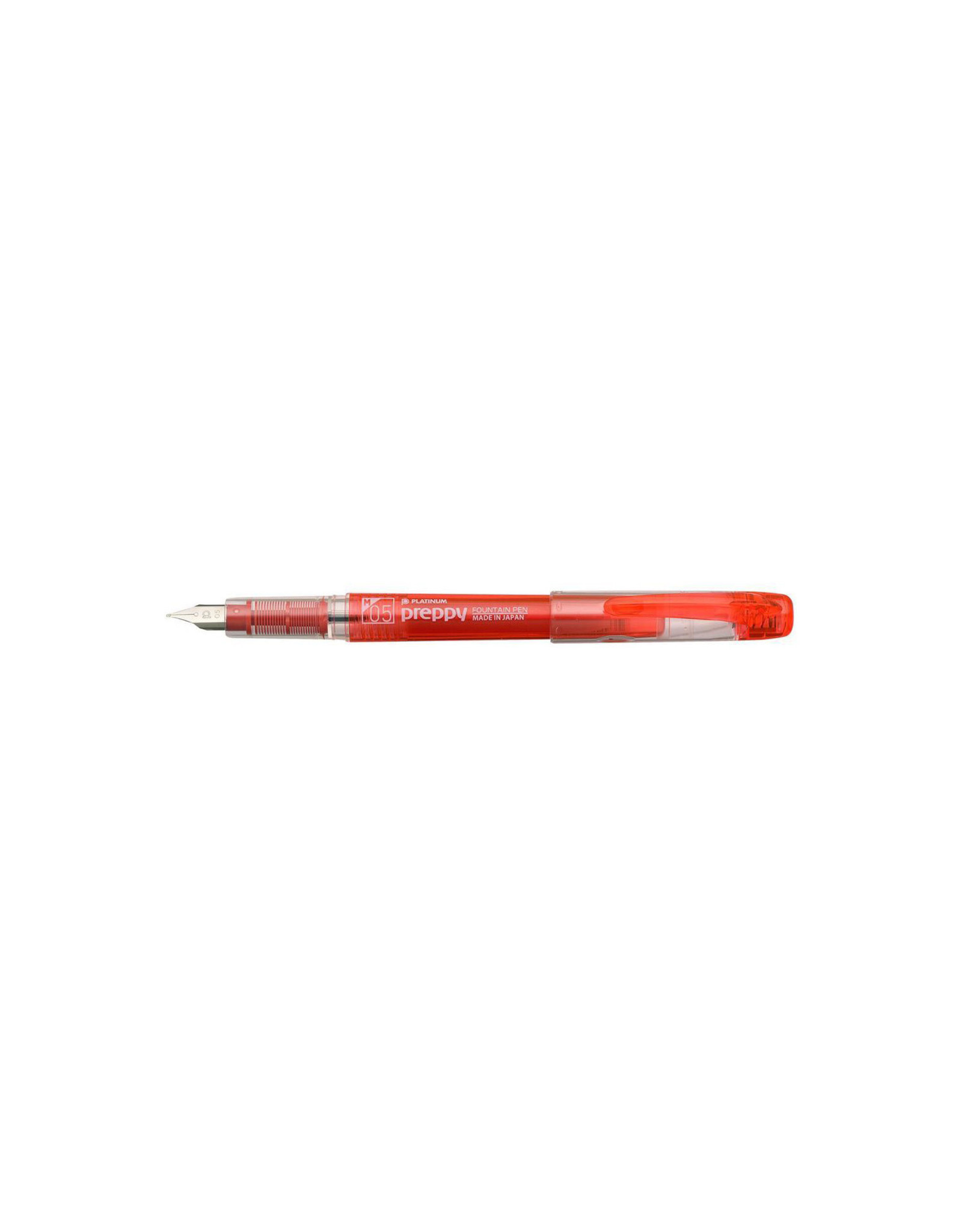 Preppy Fountain Pen, 05 Medium, Red