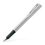 Faber-Castell Faber Castell Fountain Pen Grip 2011 Silver, Medium