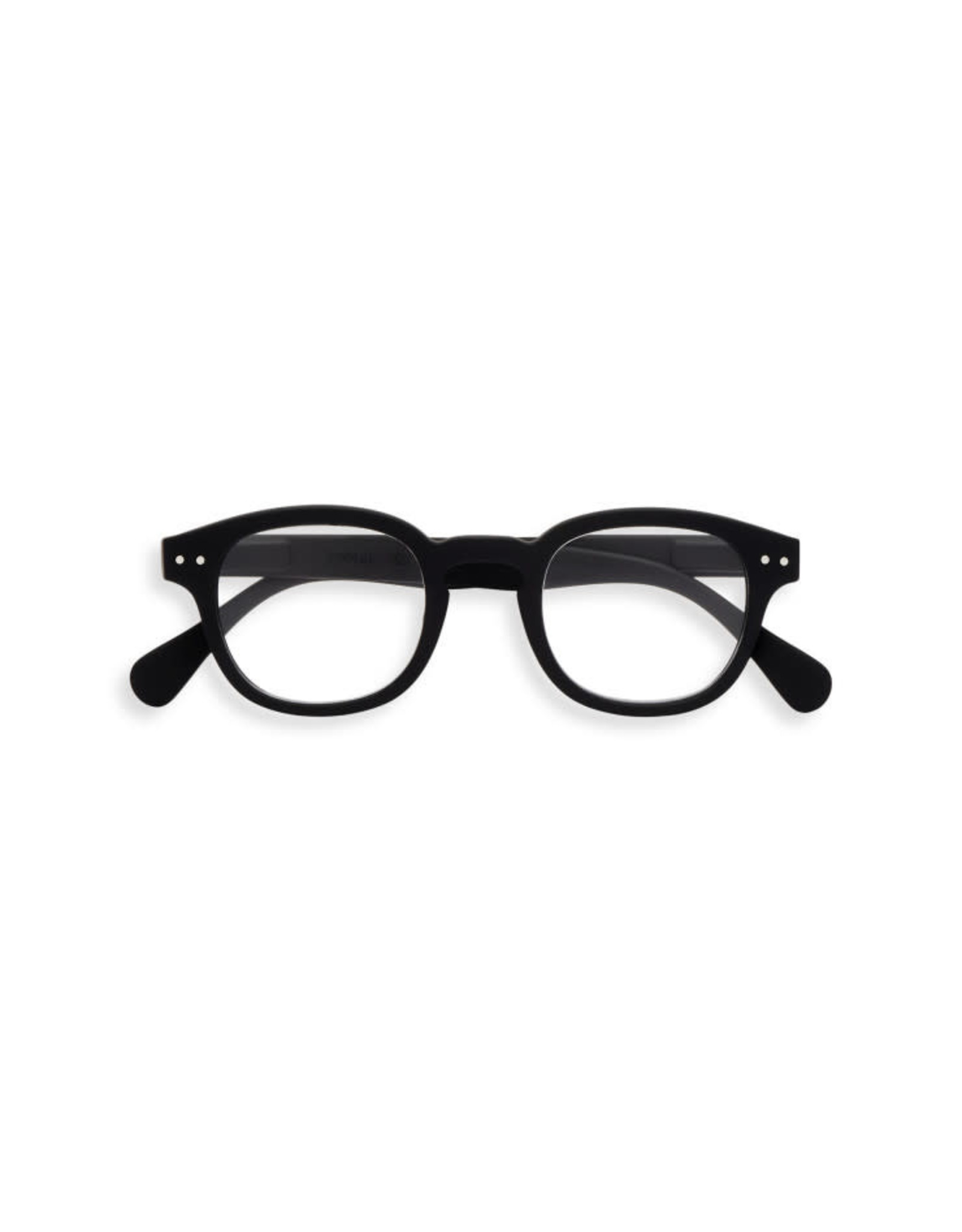IZIPIZI C Reading Glasses, Black, 1.0