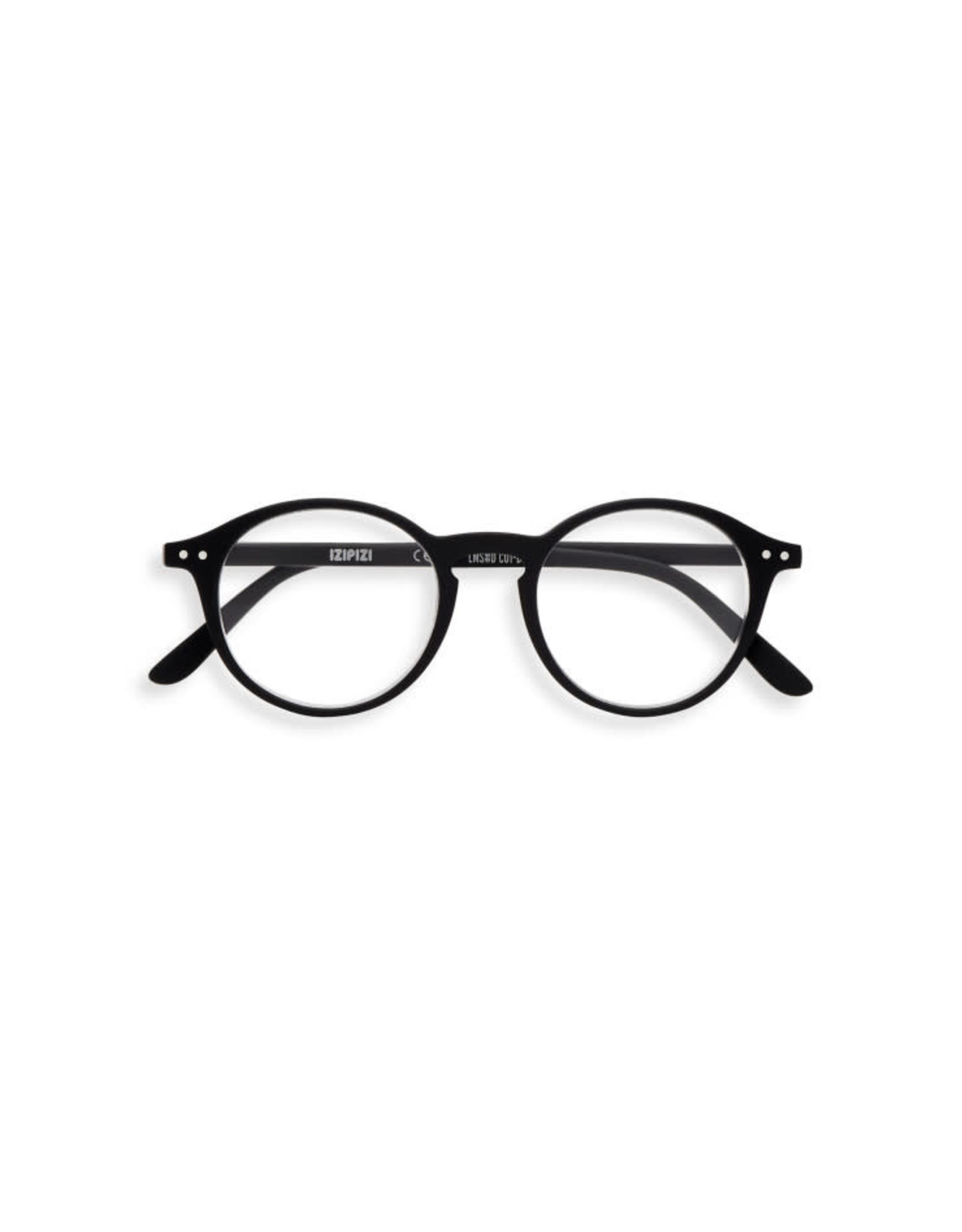 IZIPIZI D Reading Glasses, Black, 2.0