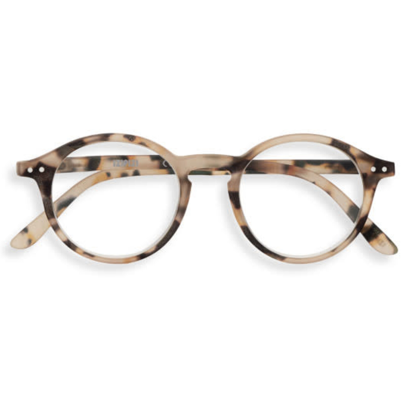 IZIPIZI IZIPIZI D Reading Glasses, Light Tortoise, 2.0