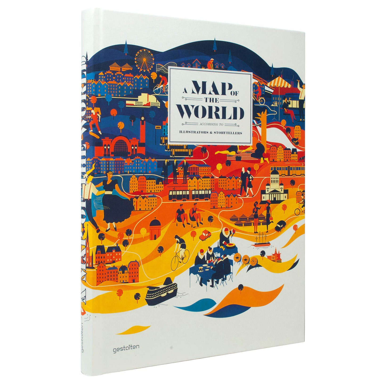 Map of the World According to Illustrators and Storytellers