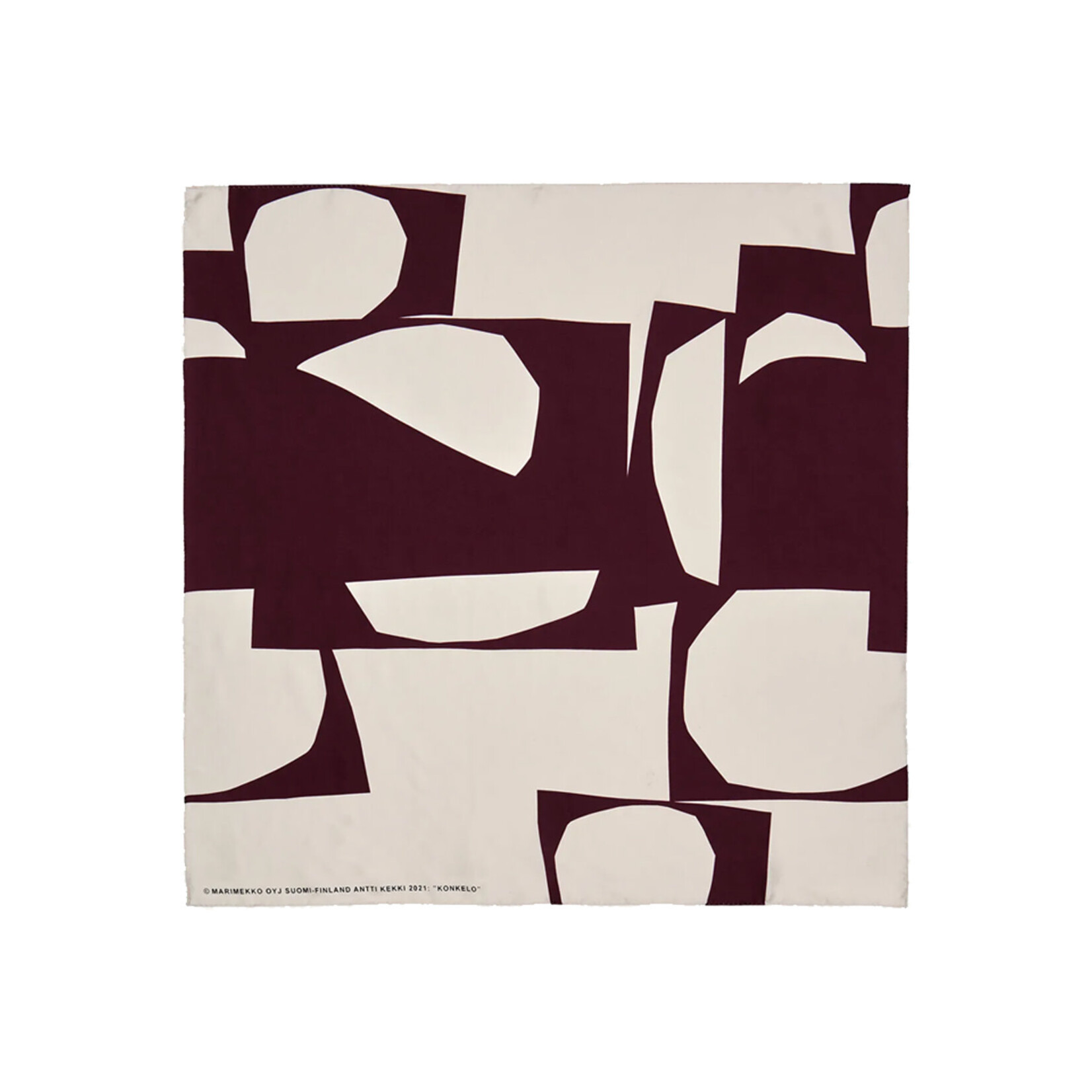 Marimekko Marimekko Lauhtua Silk Scarf, Konkelo