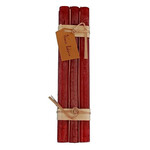 Vance Kitira Vance Kitira Timber Taper Set of 6 Candles - Cranberry