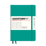 Leuchtturm Leuchtturm1917 Medium Hardcover Notebook, Emerald, Dotted