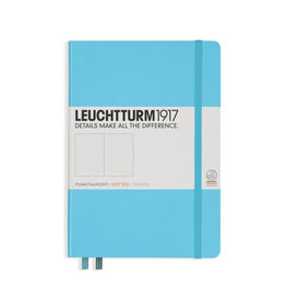 Leuchtturm A5 Hardcover Notebook, Ice Blue, Dotted