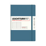 Leuchtturm A5 Hardcover Notebook, Stone Blue, Dotted