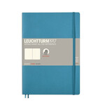 Leuchtturm Leuchtturm1917 Notebook, Medium (A5), Softcover - Nordic Blue, Plain